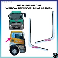 NISSAN QUON CD4 WINDOW BEDROOM LINING GARNISH CHROME DOOR GARNISH CHROME NISSAN CD4 ACCESSORIES CHRO