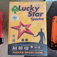 IK LUCKY STAR CS200 GOLD A4 PREMIUM COLOUR PAPER 80 GSM 450 SHEETS