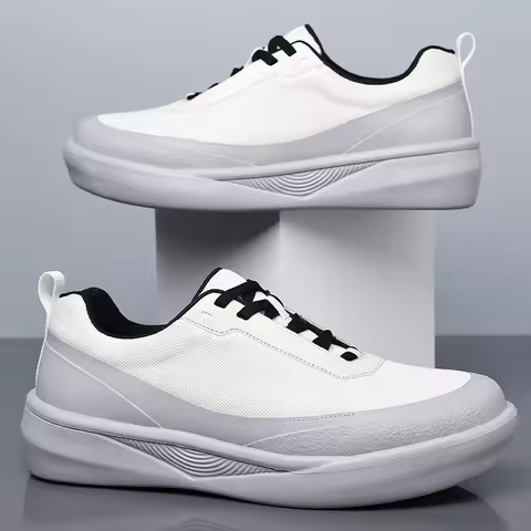 All-match Men's Casual Shoes Fashion Walking Sneakers Lightweight Soft Sole Male Canvas Shoes Versat