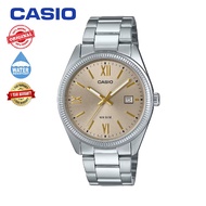 Casio General MTP-1302DD-9A Silver Stainless Steel Band Men Watch