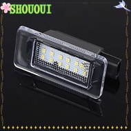 SHOUOUI License Plate Light, Brighter Waterproof Car License Light, Accessories Durable 12V Universal Rear Tail LED for Nissan Serena C27 2016-2019