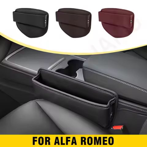 Car Console Gap Storage Box Car Seat Gap Filler For Alfa Romeo Giulietta 145 146 147 156 166 Spider 
