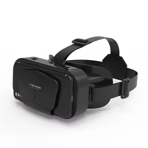 G10 3D VR SHINECON Giant Screen Glasses Virtual Reality Box Google Cardboard Helmet for 4.7-7&quot S