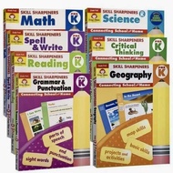 Skill sharpeners Pre-K grade K Evan-Moor set 7 books