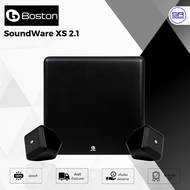 Boston Acoustics SoundWare XS 2.1 ซับวูฟเฟอร์ 8 นิ้ว ลำโพงบลูทูธ ลำโพงตั้งโต๊ะ