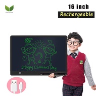 16 Inches LCD Writing Tablet Rechargeable Drawing &amp; Sketching Pad Writing Tablet Doodle Pad for Toddler Kids Christmas Day Gift Toys for 3 - 12 Year Old Kids Boys Girls