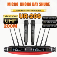 [ Hàng Mới 2025 ] Micro Shure Ur20s 6 Râu Ăng-Ten Thu Sóng Và Bắt Sóng Ổn Định Chuyên Dùn Gia Đình S