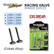 TAIKOM Racing EX5 DREAM 23/27mm 24/28mm 25/29mm 26/30mm Ranger Series Engine Valve batang cobalt all