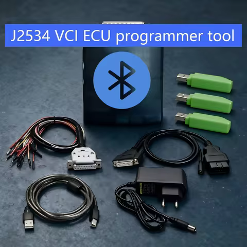 ECU Programmer Tool with Bluetooth Automotive Diagnostic Device 2 Pro Adapter Universal J2534 VCI Pr