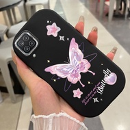 Case For Samsung Galaxy A12 4G A12 5G A22 4G M12 F12 Shockproof Butterfly Phone
