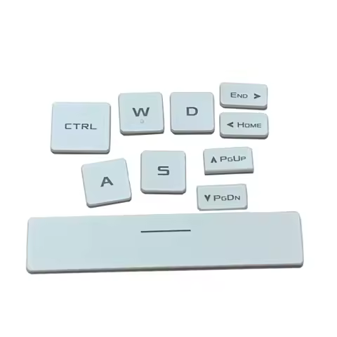 Gradient White Replacement Brand New Keycap Key Cap Scissor Clip Hinge Button For ASUA ROG Zephyrus 