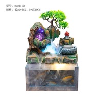 Water Flow Decoration Small Fountain Living Room Desktop Coffee Table Circulating Water Office Feng Shui Wheel Landscape Decoration