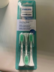 全新PHILIPS飛利浦電動牙刷刷頭 HX2023/02共3個2100系列(小羽刷小彩刷等）溫和清潔刷頭