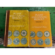 [Preloved] A.E. Vines and N. Rees.: Plant and Animal Biology: Volume 1 & 2 (7/10) #cj