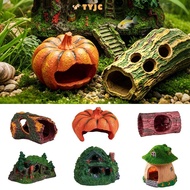 TYJC Hideout Cave, Resin Realistic Small Shrimp Shelter, Multi-functional Microlandscape Ornaments N