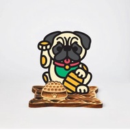 招福犬 八哥/巴哥 座台式 | 蛇年 福貼 揮春 春聯 招財貓 招財貓