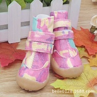 Dog Shoes Teddy Poodle Chihuahua Shoes Support Mixed Batch Canvas Upper Soft Small Dog Pet Dog