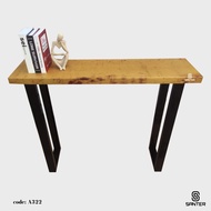 A322. Chengal Emas Solid Wood Bar Table / Console Table