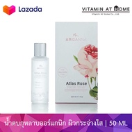 ARGANNA - Atlas Rose Facial Toner น้ำตบ โทนเนอร์ น้ำกุหลาบป่าดามัสก์ออร์แกนิก กระจ่างใส กระชับผิว ขน