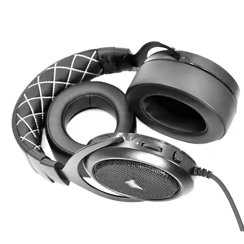 Replacement Leather Headband Cushion Ear Pads Cover for Corsair HS50 Pro HS60 Pro HS70 Pro Bluetooth