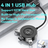 USB Hub Four-Port USB Docking Station HUB Expander Laptop One-to-Four USB Splitter,,usb a hub,dockin