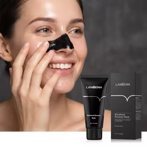 LANBENA Blackhead Remover Mask 50g Deep Cleansing Peel Off Mask Oil Control Pore Purifying Facial Ma