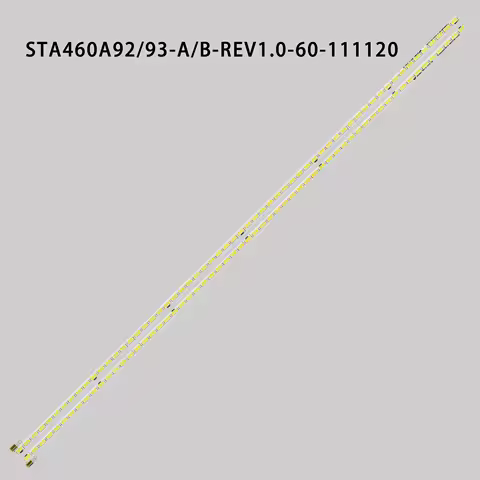 1pcs 60led LED Backlight strip For 46 inch LED TV 74.46P06.001-4-DX1 STA460A92/93-A-REV1.0-60-111 T4