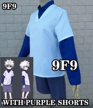 Hunter X Hunter คิรัวโซลดิ๊กส์ชุดคอสเพลย์บุรุษผู้หญิงชุดเสื้อผ้าฮาโลวีนเด็กรองเท้าวิกฮาโลวีนทำตามสั่
