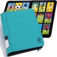 KarlyPro 9 Pocket Trading Card Zip Binder, 540 Cards, Premium SV-Tec Album Material, Tag Design, 32 