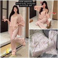 High Quality QC Women's 3-Piece Two-Piece Home Wear Set