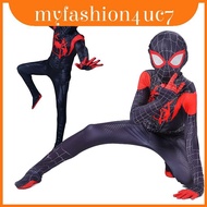 Into Spider-man Fashionable The Spider-verse Miles Morales Cosplay For Costume