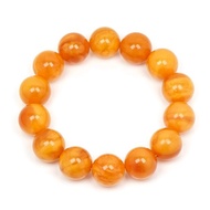 【正佳珠寶】蜜蠟琥珀 頂級花蜜蠟 15.8-16.6mm 花蜜蠟手珠