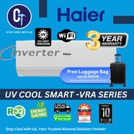 Haier New R32 Air Conditioner Series LPA/VQA/VQC/VRA/VXA22 1.0HP~2.5HP PWP STD Aircond Installation