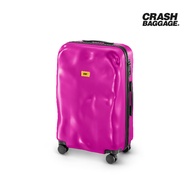 CRASH BAGGAGE กระเป๋าเดินทาง รุ่น ICON - CB162 สีชมพู ขนาด 26.8"