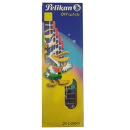 Pelikan Crayon Cat Oil Pastel 2296-24 Color Round