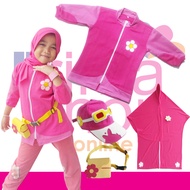 Complete Package Of Children's Costume Hat+Veil+Waist Bag+YAYA BOBOIBOY SWEATER