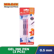 (MR.DIY) Beifa Gel Pen 0.5mm (3Pcs)
