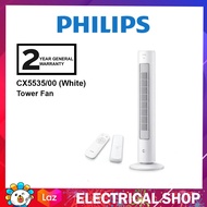PHILIPS CX5535 Tower Fan 5000 Series CX5535/11 (Dark Grey) / CX5535/00 (White) 2230 m3/h / Mistral T