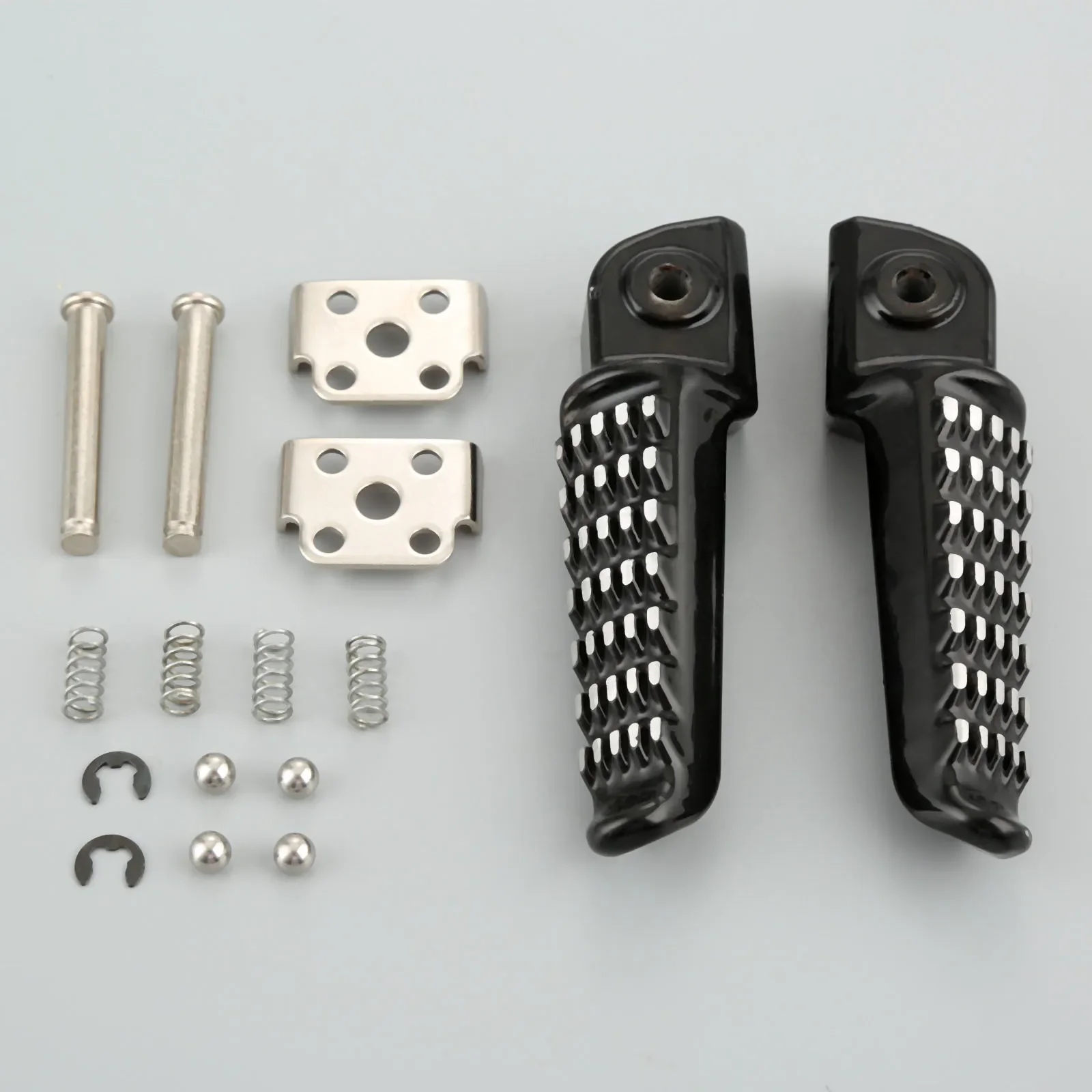 1 Pair Motorcycle Rear Pedal Footrest Foot Pegs Fits for Kawasaki Ninja ZX-6R ZX-9R ZX10R ZX12R ZX63
