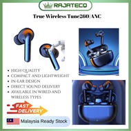 Earbud True ANC TUNE260  | 17Hours Playtime | Bluetooth 5.3