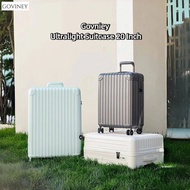 Govniey Ultra Light Suitcase 1.8kg Suitcase 20inch Suitcase Boarding Case Trolley Case Password Lugg