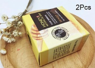 สบู่ ล้างหน้า สบู่ อาบน้ำ Bio Aqua Honey 2pcs  ผสมสารสกัดจาก น้ำผึ้ง 2 ก้อน