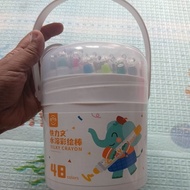 Silky Crayon KUAILIWEN 48 colors