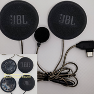 หูฟัง JBL Black Gold Unit สำหรับ UYU X7 LX3 A30 C50 Y80 Y10 สายเสียบชาร์จแบบต่อเติม TYPEC สำหรับผู้ข