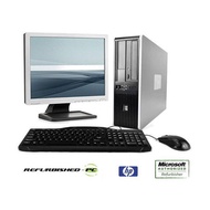HP Compaq Elite 8100 sff computer set with 19 inch Monitor keyboard mouse