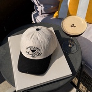 Espresso Martini Social Club Two-Tone Cap Minimal Cafe Style Minimalist Line