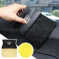 1/2pcs Car Air Vent Cleaning Brush Car Dust Removal Soft Swipe for Audi A4 B8 A3 8P 8V S3 A5 A6 S6 C