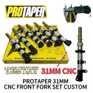 LC4S LC5S Y15ZR PROTAPER 31MM FRONT FORK SET GOLD FORK CUSTOM FORK