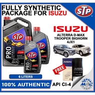 STP 15W40 PRO FORMULA 6 LITERS FOR ISUZU ALTERRA D-MAX TROOPER BIGHORN 4JX1 FULLY SYNTHETIC