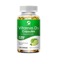 Kexinsh Vitamin D3 Capsules Anti-chondrosis Health&energy Care Bone Health Vitamin D Supplements